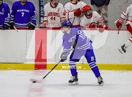 Thumbnail 3 in Hingham vs Braintree (MIAA Division 1 Sweet 16) photogallery.