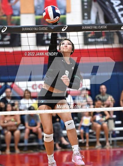 Thumbnail 2 in Kamehameha Kapalama vs. Ontario Christian (Durango Fall Classic) photogallery.