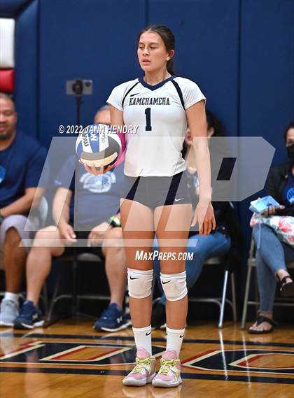 Thumbnail 1 in Kamehameha Kapalama vs. Ontario Christian (Durango Fall Classic) photogallery.
