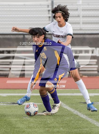 Thumbnail 2 in Williams Field vs. Mesa (Coyote Classic Soccer Tournament) photogallery.