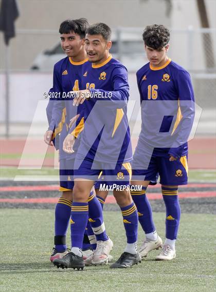 Thumbnail 2 in Williams Field vs. Mesa (Coyote Classic Soccer Tournament) photogallery.