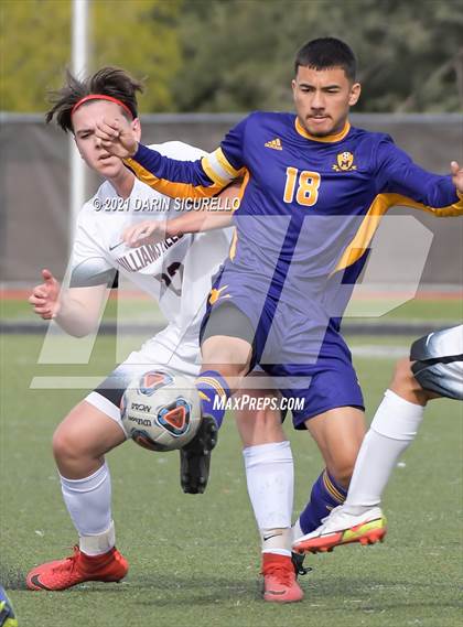 Thumbnail 1 in Williams Field vs. Mesa (Coyote Classic Soccer Tournament) photogallery.