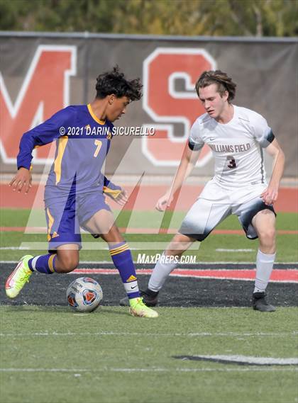 Thumbnail 1 in Williams Field vs. Mesa (Coyote Classic Soccer Tournament) photogallery.
