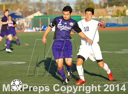 Thumbnail 1 in Carlsbad vs. Loyola (CIF SoCal Regional D1 Final) photogallery.