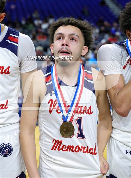 Thumbnail 1 in Veterans Memorial vs. Ellison (UIL 5A Basketball Semifinal Medal Ceremony) photogallery.