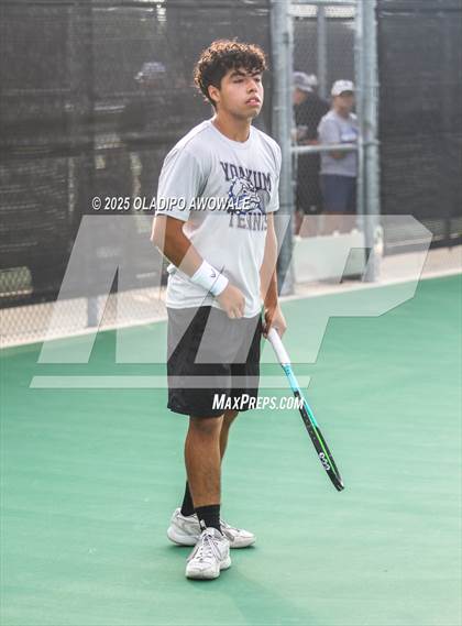 Thumbnail 3 in UIL 4A Boys Tennis (Round of 16) photogallery.