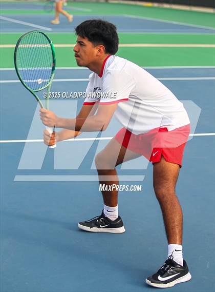 Thumbnail 2 in UIL 4A Boys Tennis (Round of 16) photogallery.
