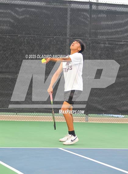 Thumbnail 2 in UIL 4A Boys Tennis (Round of 16) photogallery.