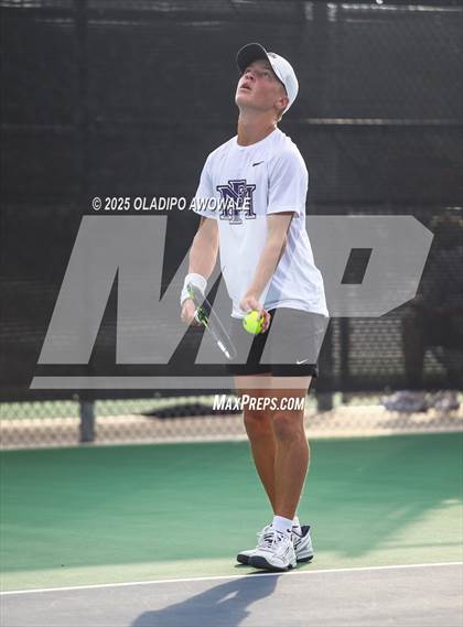 Thumbnail 2 in UIL 4A Boys Tennis (Round of 16) photogallery.