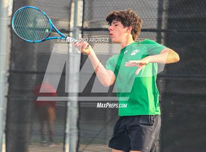 Thumbnail 2 in UIL 4A Boys Tennis (Round of 16) photogallery.