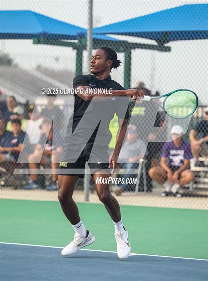 Thumbnail 2 in UIL 4A Boys Tennis (Round of 16) photogallery.