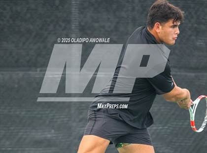 Thumbnail 2 in UIL 4A Boys Tennis (Round of 16) photogallery.