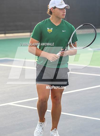 Thumbnail 3 in UIL 4A Boys Tennis (Round of 16) photogallery.