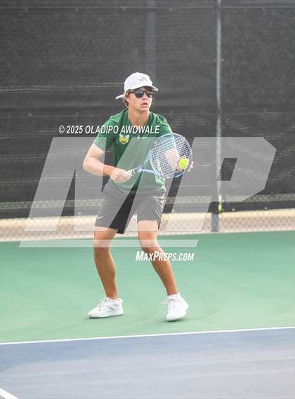 Thumbnail 3 in UIL 4A Boys Tennis (Round of 16) photogallery.