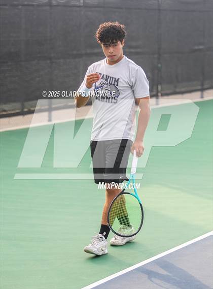 Thumbnail 2 in UIL 4A Boys Tennis (Round of 16) photogallery.