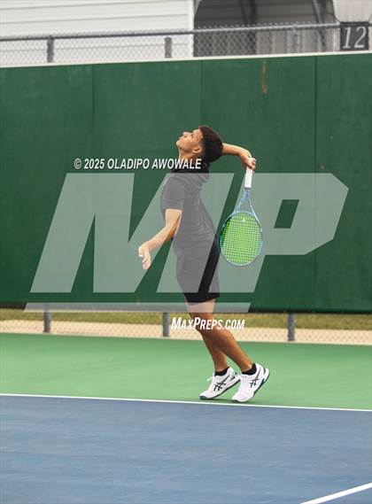 Thumbnail 2 in UIL 4A Boys Tennis (Round of 16) photogallery.