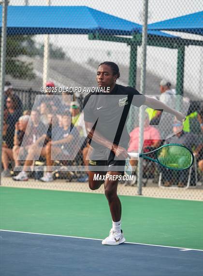 Thumbnail 3 in UIL 4A Boys Tennis (Round of 16) photogallery.
