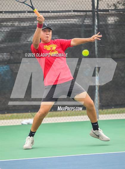 Thumbnail 1 in UIL 4A Boys Tennis (Round of 16) photogallery.