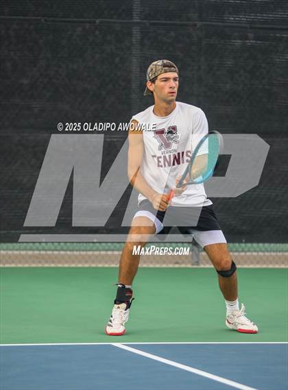 Thumbnail 2 in UIL 4A Boys Tennis (Round of 16) photogallery.