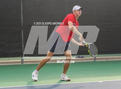 Thumbnail 2 in UIL 4A Boys Tennis (Round of 16) photogallery.