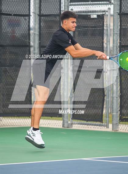 Thumbnail 1 in UIL 4A Boys Tennis (Round of 16) photogallery.
