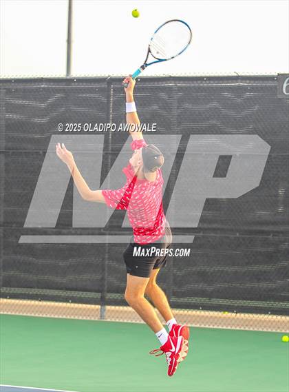 Thumbnail 2 in UIL 4A Boys Tennis (Round of 16) photogallery.