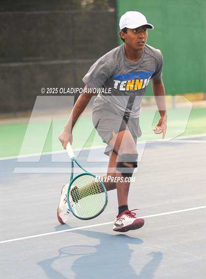 Thumbnail 2 in UIL 4A Boys Tennis (Round of 16) photogallery.