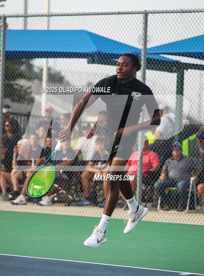 Thumbnail 2 in UIL 4A Boys Tennis (Round of 16) photogallery.