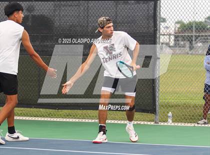 Thumbnail 2 in UIL 4A Boys Tennis (Round of 16) photogallery.