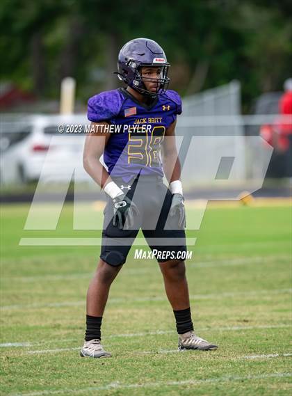 Thumbnail 1 in Jack Britt vs Apex Friendship (Cumberland County Schools Football Jamboree 2023) photogallery.