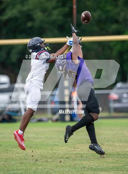 Thumbnail 3 in Jack Britt vs Apex Friendship (Cumberland County Schools Football Jamboree 2023) photogallery.