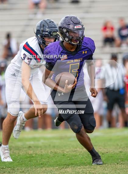 Thumbnail 1 in Jack Britt vs Apex Friendship (Cumberland County Schools Football Jamboree 2023) photogallery.