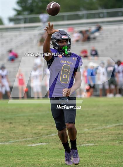 Thumbnail 3 in Jack Britt vs Apex Friendship (Cumberland County Schools Football Jamboree 2023) photogallery.