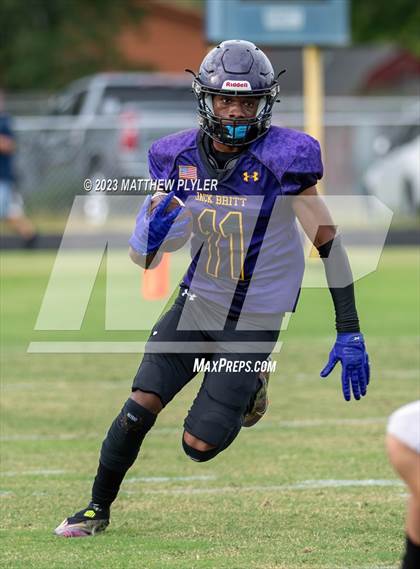 Thumbnail 3 in Jack Britt vs Apex Friendship (Cumberland County Schools Football Jamboree 2023) photogallery.