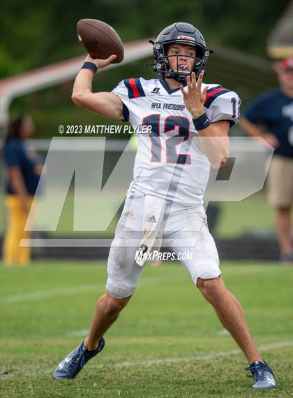 Thumbnail 1 in Jack Britt vs Apex Friendship (Cumberland County Schools Football Jamboree 2023) photogallery.