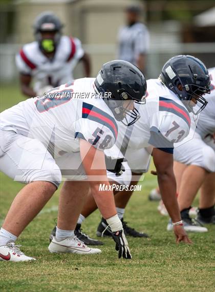 Thumbnail 3 in Jack Britt vs Apex Friendship (Cumberland County Schools Football Jamboree 2023) photogallery.