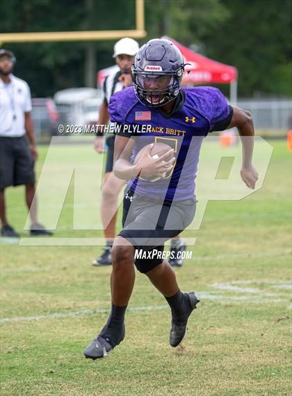 Thumbnail 1 in Jack Britt vs Apex Friendship (Cumberland County Schools Football Jamboree 2023) photogallery.
