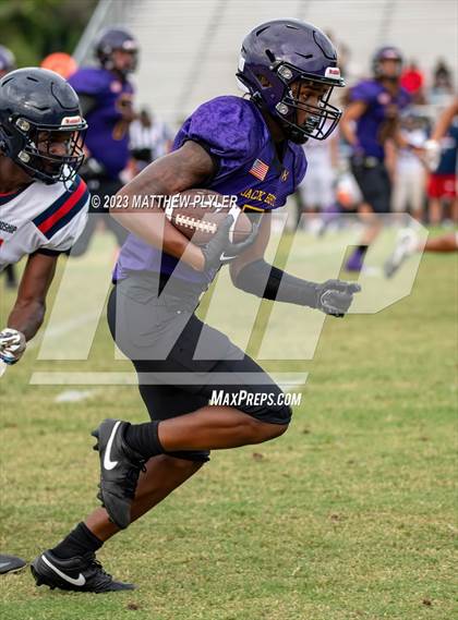 Thumbnail 3 in Jack Britt vs Apex Friendship (Cumberland County Schools Football Jamboree 2023) photogallery.