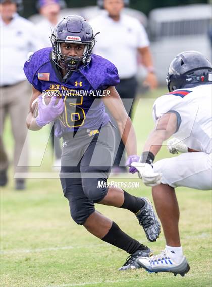 Thumbnail 2 in Jack Britt vs Apex Friendship (Cumberland County Schools Football Jamboree 2023) photogallery.