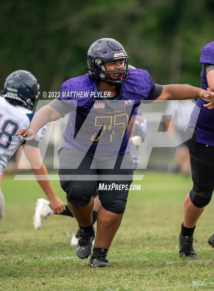 Thumbnail 3 in Jack Britt vs Apex Friendship (Cumberland County Schools Football Jamboree 2023) photogallery.