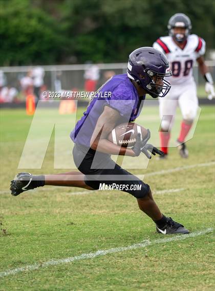 Thumbnail 3 in Jack Britt vs Apex Friendship (Cumberland County Schools Football Jamboree 2023) photogallery.