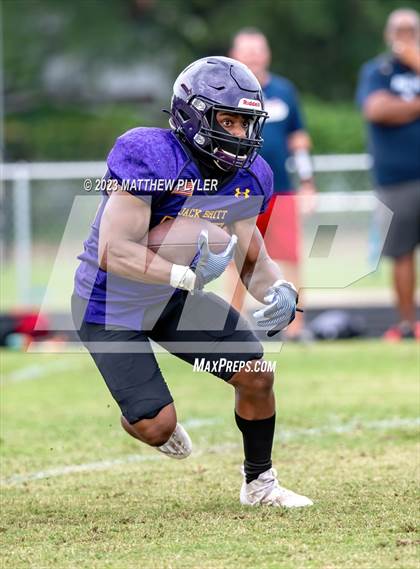 Thumbnail 3 in Jack Britt vs Apex Friendship (Cumberland County Schools Football Jamboree 2023) photogallery.