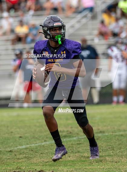 Thumbnail 2 in Jack Britt vs Apex Friendship (Cumberland County Schools Football Jamboree 2023) photogallery.