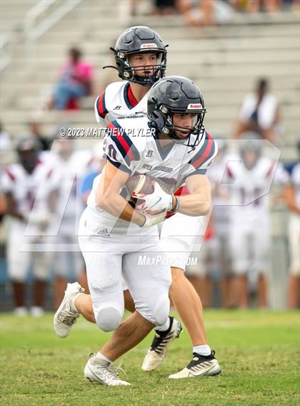Thumbnail 2 in Jack Britt vs Apex Friendship (Cumberland County Schools Football Jamboree 2023) photogallery.