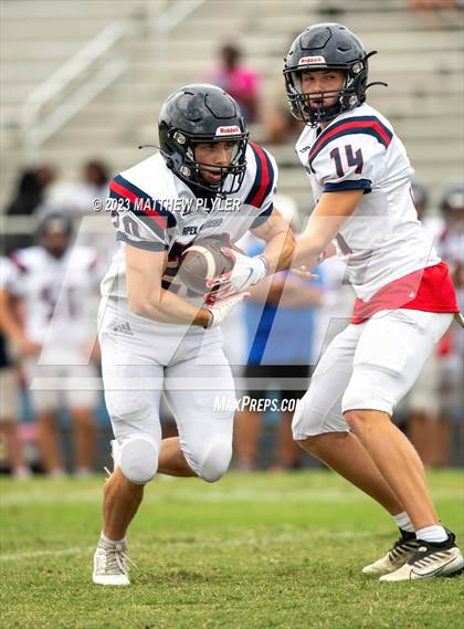 Thumbnail 1 in Jack Britt vs Apex Friendship (Cumberland County Schools Football Jamboree 2023) photogallery.