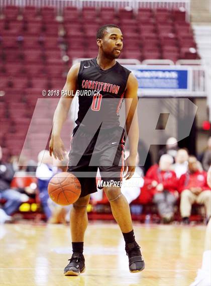 Thumbnail 3 in Our Lady of the Sacred Heart vs. Constitution (PIAA AA Championship) photogallery.