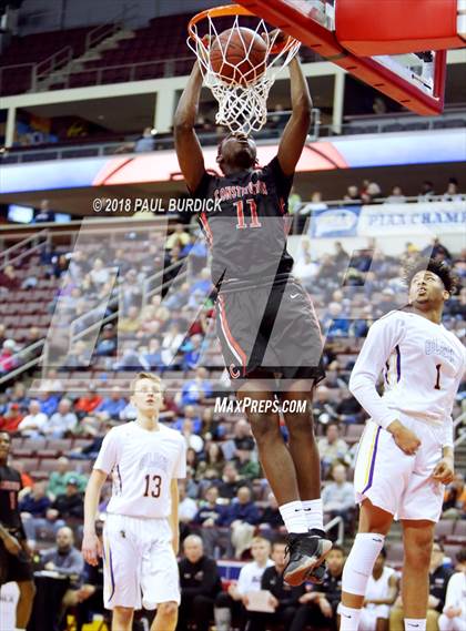 Thumbnail 2 in Our Lady of the Sacred Heart vs. Constitution (PIAA AA Championship) photogallery.