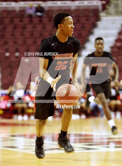 Thumbnail 1 in Our Lady of the Sacred Heart vs. Constitution (PIAA AA Championship) photogallery.