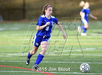 Thumbnail 2 in Litchfield @ Holy Cross (CIAC Class S 1st Round) photogallery.