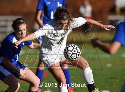 Thumbnail 3 in Litchfield @ Holy Cross (CIAC Class S 1st Round) photogallery.